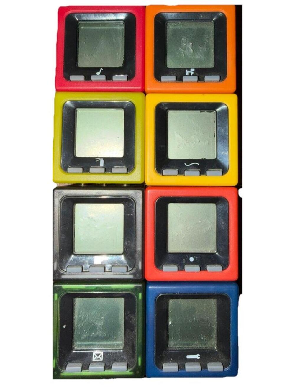 Radica Cube World Toys, Lot of 9, Plus 2 Extras Varied Series Tested and Working